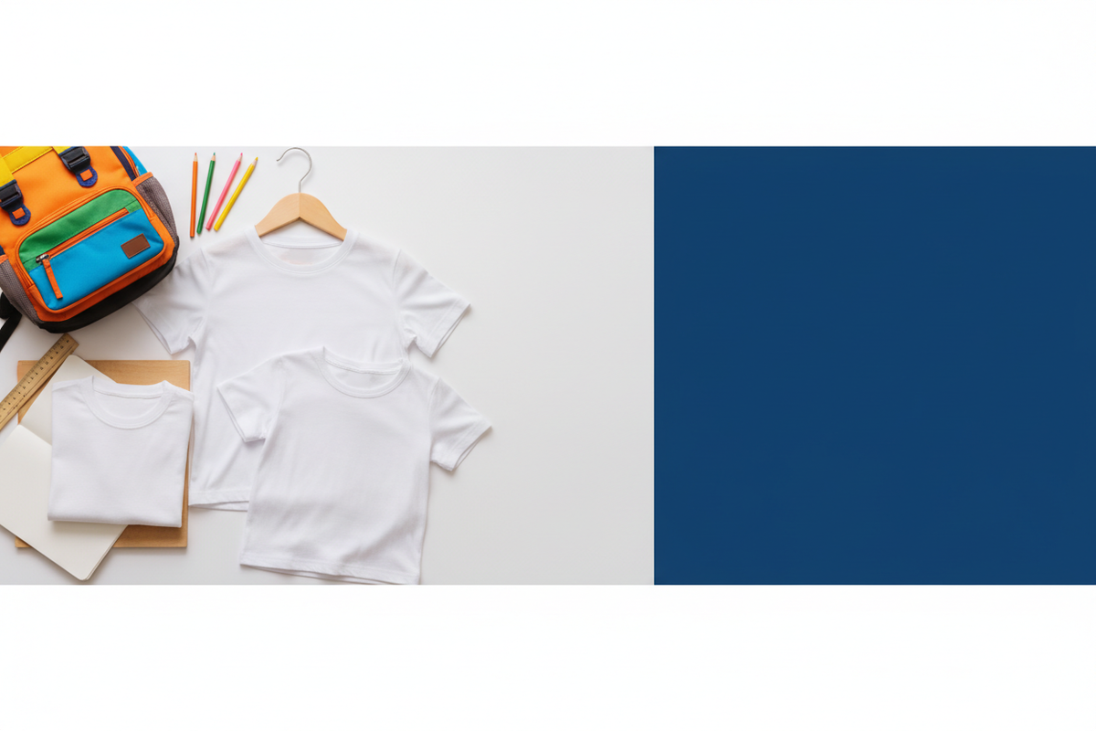 Back to School – Tricouri 100% bumbac pentru Școală și Grădiniță
