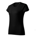 Tricou Damă Negru – Single Jersey 100% Bumbac
