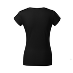 Tricou Damă Negru – 100% Bumbac