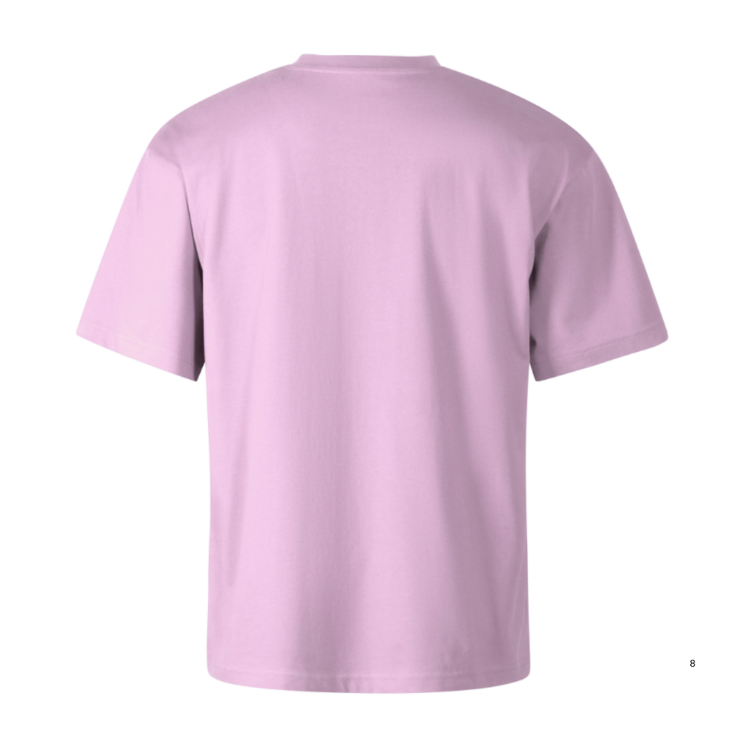 Tricou Unisex Oversize Orchid – 100% Bumbac