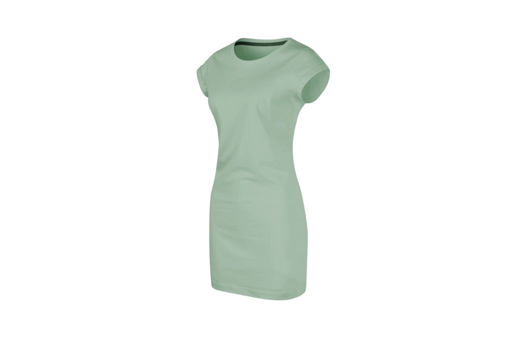 Rochie Damă Single Jersey – Gri Melanj