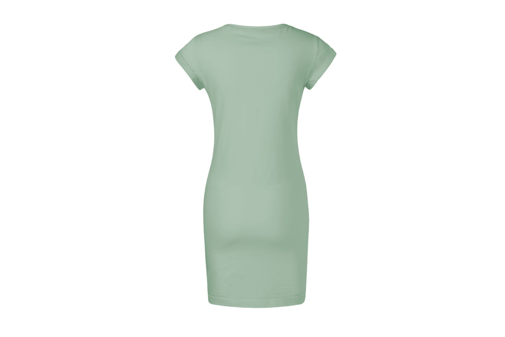 Rochie Damă Single Jersey – Gri Melanj