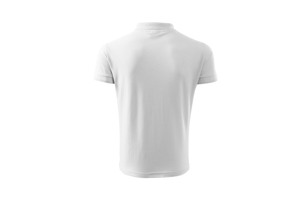 Tricou Polo Bărbați Alb – 65% Bumbac 35% Poliester