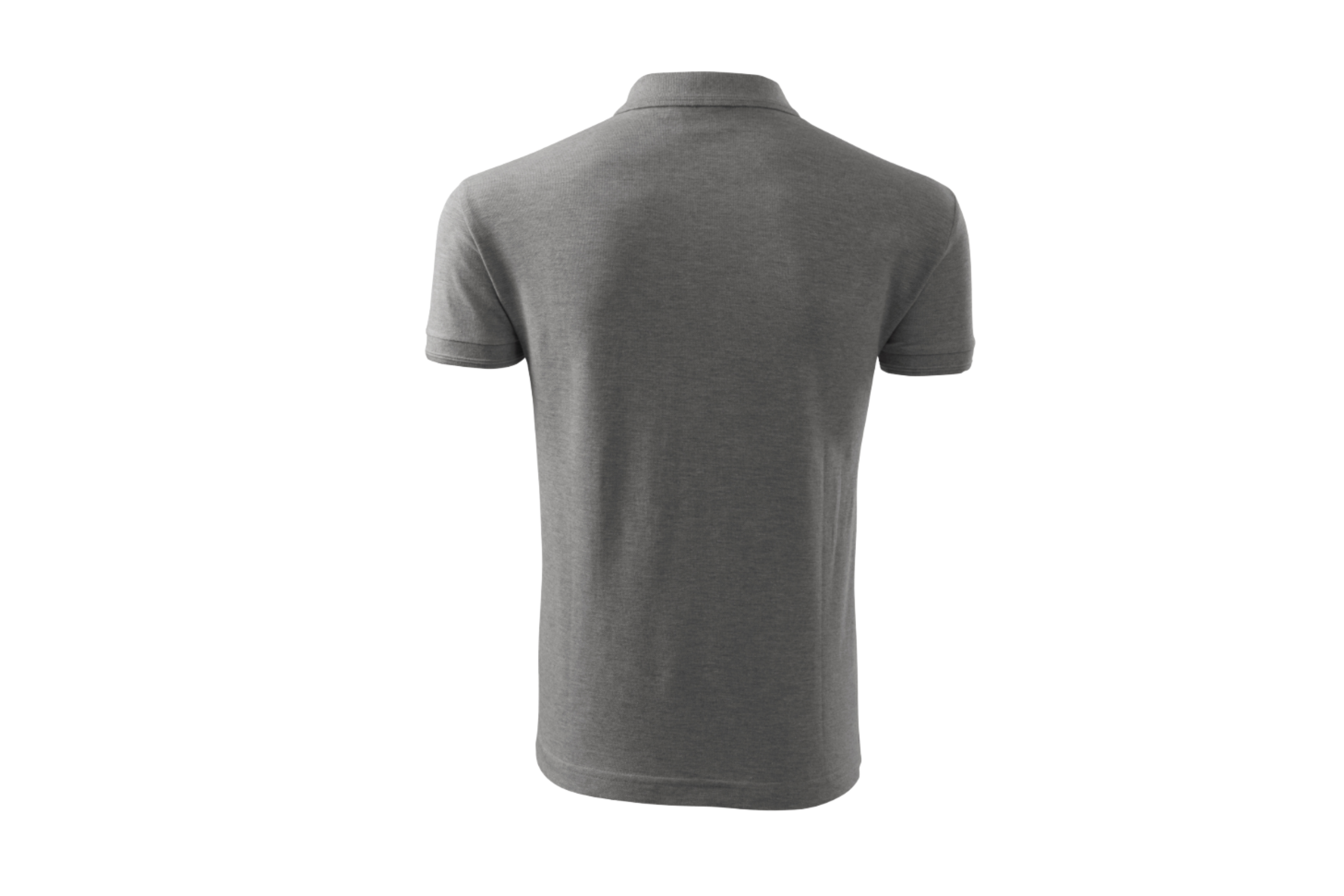 Tricou Polo Bărbați Gri Închis – 65% Bumbac 35% Poliester