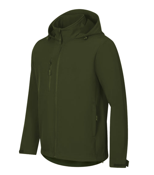 Jachetă softshell pentru bărbați cu glugă, S–4XL DMT PROFESIONAL