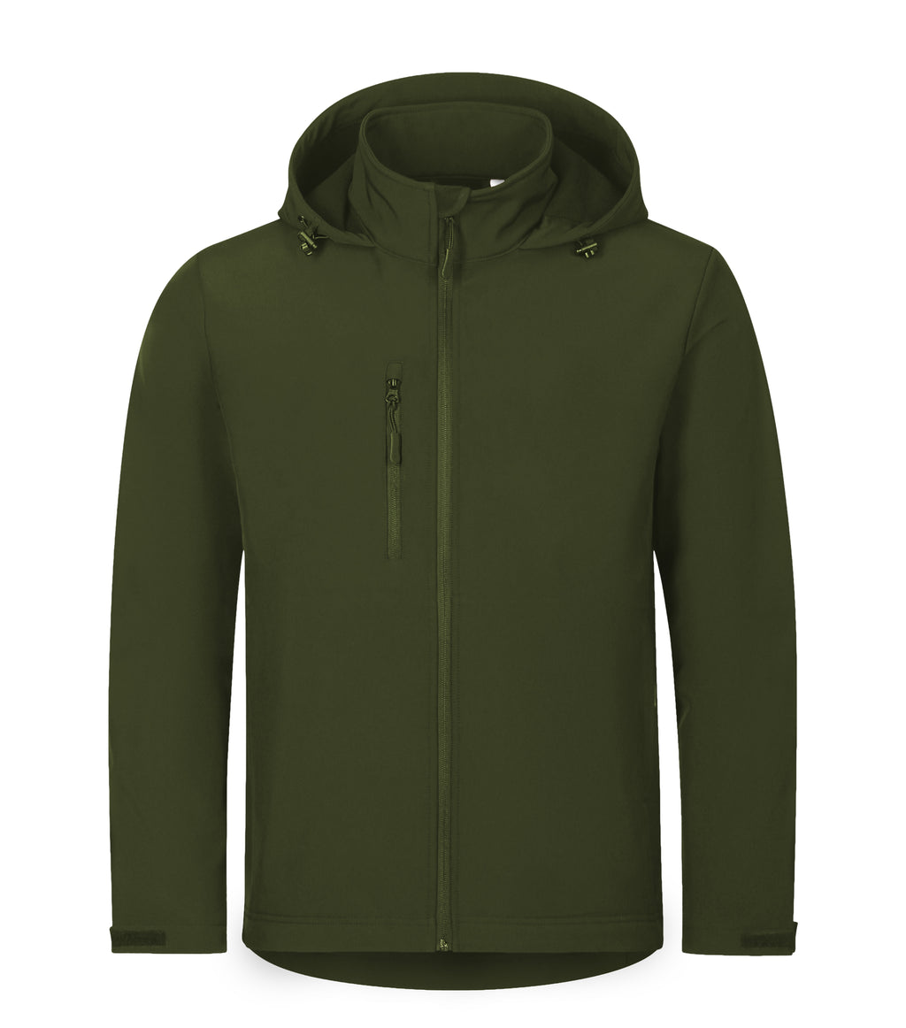 Jachetă softshell pentru bărbați cu glugă, S–4XL DMT PROFESIONAL