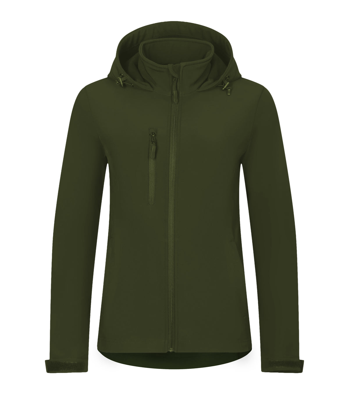 Jachetă softshell pentru damă cu glugă DMT PROFESIONAL