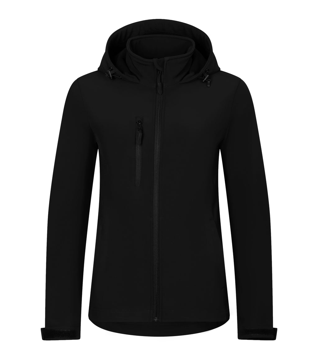 Jachetă softshell pentru damă cu glugă DMT PROFESIONAL