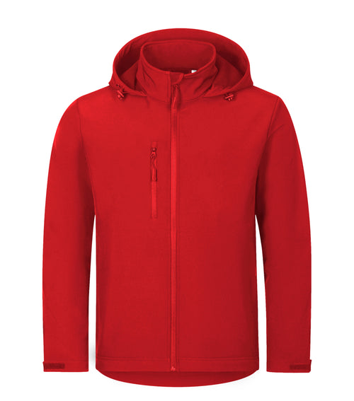 Jachetă softshell pentru bărbați cu glugă, S–4XL DMT PROFESIONAL
