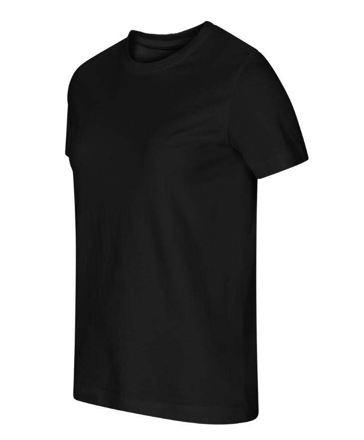 Tricou Damă Negru – Single Jersey 100% Bumbac DMT PROFESIONAL