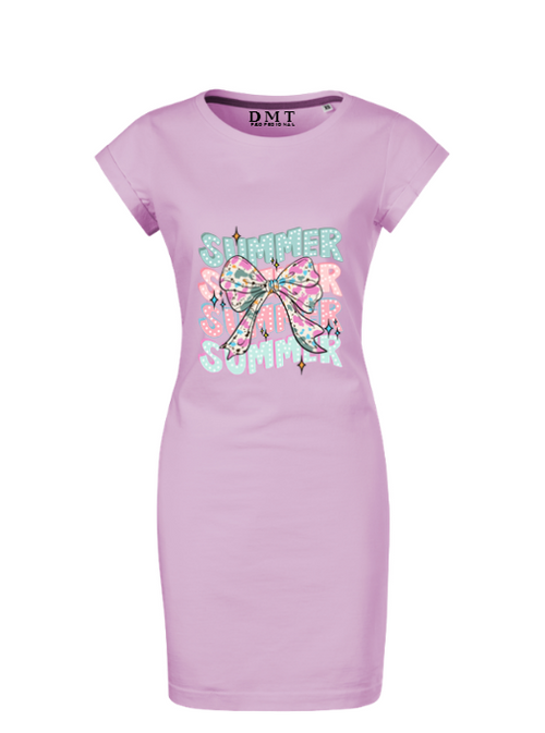 Rochie pentru damă Cu Imprimeu Summer Star – 100% Bumbac DMT PROFESIONAL
