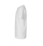 Tricou copii alb - vedere laterală