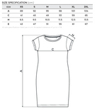 Rochie pentru damă Cu Imprimeu Salty Moms Beach Club Sage – 100% Bumbac