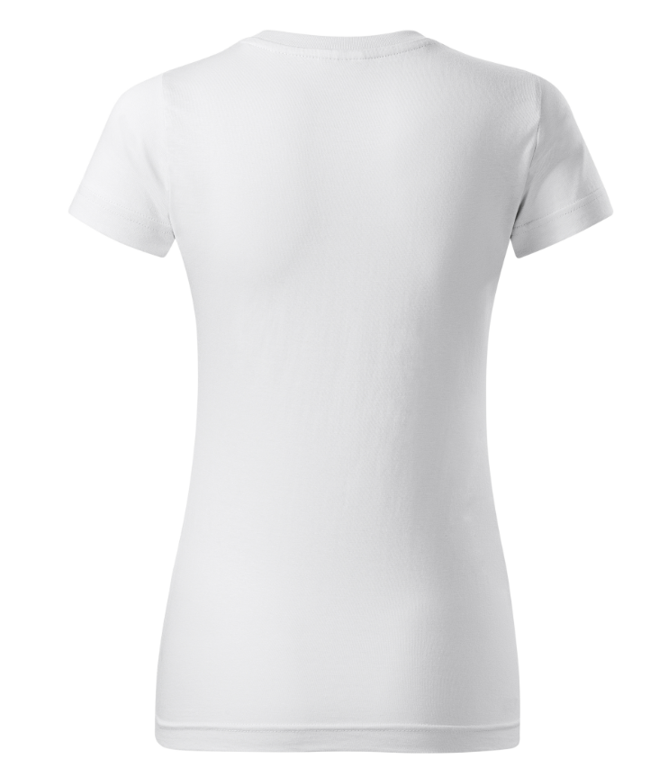 Tricou Damă Fitted Imprimeu "Make Lemonade" – Alb