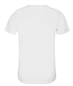 Tricou Damă Alb – Single Jersey 100% Bumbac DMT PROFESIONAL