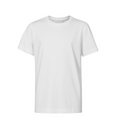 Tricou copii alb - față